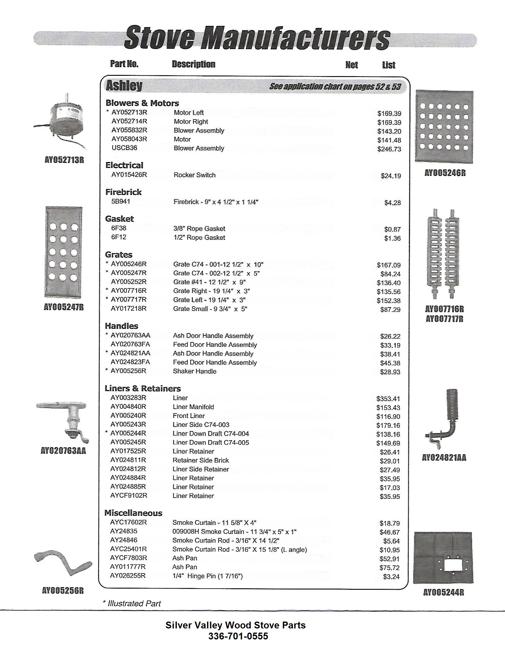 Ashley wood stove installation manual